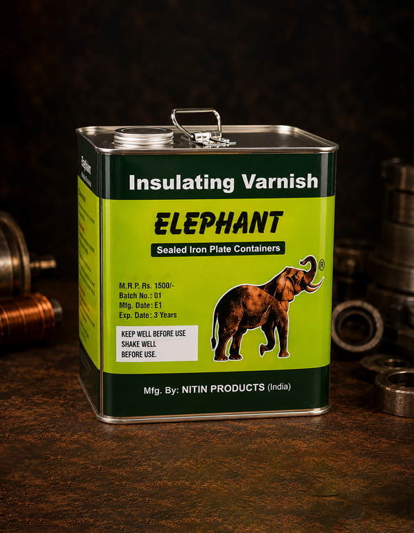 19 Elephant Insulating Varnish(Sealed Iron Plate Containers) - Image 1
